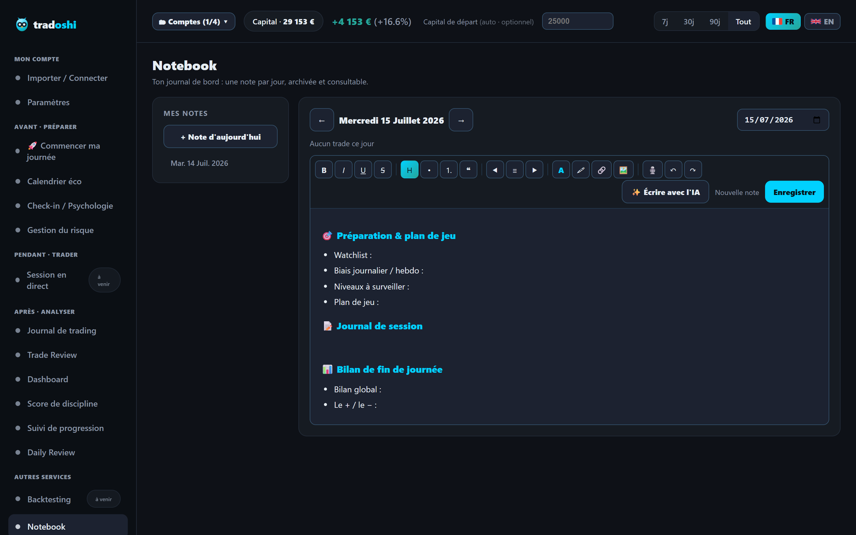 Write with AI, on your real data.